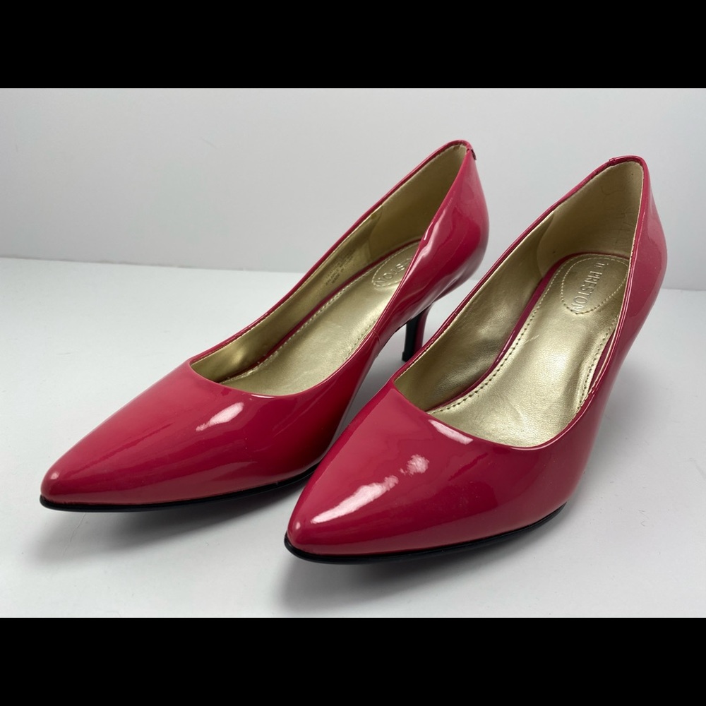 Bright Pink Kate Preston Heels